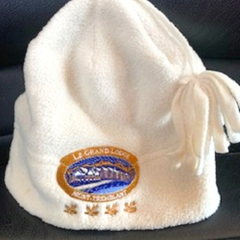 Women's Sly & Co Travel Wear Sherpa Faux Fur Beanie Off White